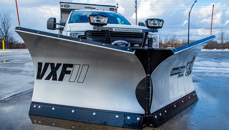SnowDogg V-plow snow plow available at Bluegrass Diesel Specialists, Burlington KY